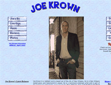 Tablet Screenshot of joekrown.com